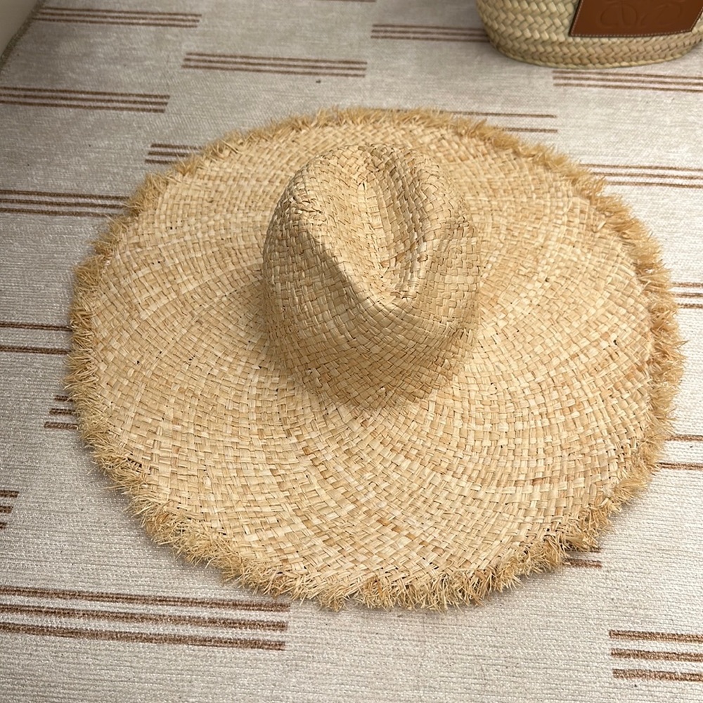 Jenni Kayne Raffia Hat size MEDIUM BRAND NEW